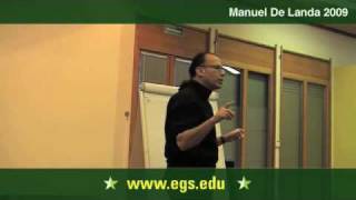 Manuel De Landa Theory of Language 2009 112 [upl. by Aserehtairam418]