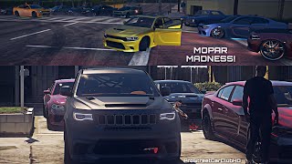 PC GTA FiveM MOPAR MADNESS 2021 Charger Redeye2022 Ghouls 50 HellcatsGhoulsScats TAKEOVER [upl. by Jeffie]