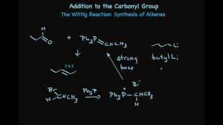 The Wittig Reaction to Make Alkenes from Aldehydes and Ketones [upl. by Sokram]