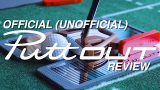 My PuttOut Review Indoor amp Outdoor  Is This The Best Putting Aid Around [upl. by Yelloh748]