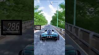 DRAG RACE  ASTON MARTIN VALKYRIE VS JAGUAR CX75  FORZA HORIZON 5  shorts drag race racing [upl. by Itnaihc636]