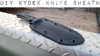 Making a Kydex Knife Sheath [upl. by Ardnad170]