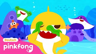 Wo bist du ㅣBabyHais SchultagㅣBaby Shark DeutschㅣPinkfong Baby Hai Kinderlieder [upl. by Artemis465]