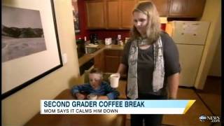 Treating ADHD Mom Gives 7YearOld Son Coffee Daily [upl. by Moshe]