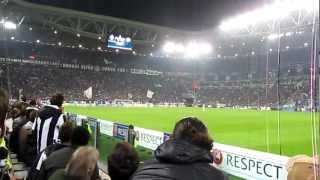 Juventus vs Chelsea Fc lo Stadium esplode al gol di Quagliarella [upl. by Shiller]