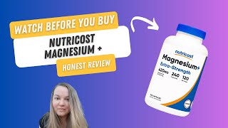 Nutricost Magnesium Review [upl. by Aicarg]