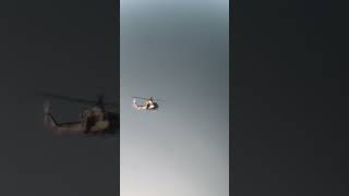 San Bernardino county sheriff helicopter doing touch and goes for practice rescue [upl. by Akayas658]