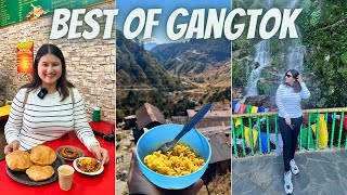 Best of GANGTOK Food amp Travel  Tibetan Food Tourist Spots Street Food Cafes amp More [upl. by Ahserak]