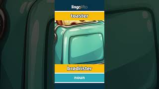 🇬🇧🇩🇰 toaster  brødrister  vocabulary builder  learn English  Lad os lære engelsk [upl. by Feucht]