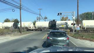 2 GP382’s and a GP382 HIGH HOOD late day local freight [upl. by Magdalen696]