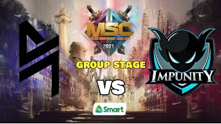 BLACKLIST INTL VS IMPUNITY KH GAME 1  FULL HIGHLIGHTS   MSC 2021 GROUPSTAGE [upl. by Amabelle]