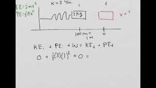 Physics  Hookes Law Example Problems [upl. by Schaaff]