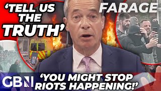 Southport riots Nigel Farage demands CLARITY to put a lid on suspects identity rumours  LATEST [upl. by Nobel]