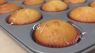 How to make easy cupcake at home [upl. by Esertal669]