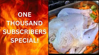 1000 Subscribers Party The Intense Brined Smoked Turkey Experience [upl. by Gnohc]