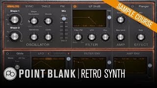 Logic Pro X  Exploring Retro Synth [upl. by Yorztif]