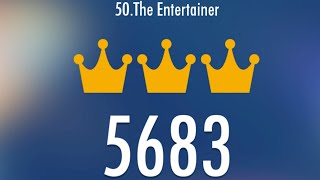 Piano Tiles 2  The Entertainer 5683 very good score [upl. by Zubkoff952]