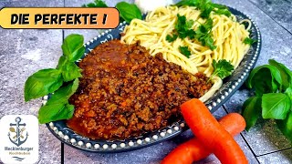 Einfaches Bolognese Rezept für Anfänger Schritt für Schritt Anleitung [upl. by Ahsetel]