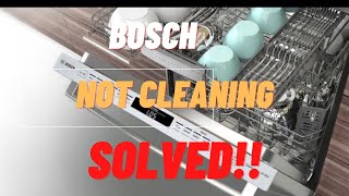 ✨ BOSCH Dishwasher NOT CLEANING — EASY FIX ✨ [upl. by Ades]