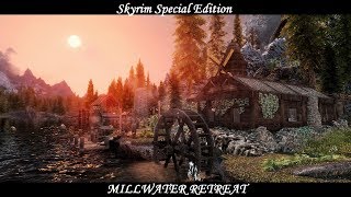 Skyrim SE  Mod Millwater Retreat [upl. by Ynattirb]