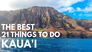 21 Things to Do Around Kauai Hawaii  Two residents share their favorite things to do on Kauai [upl. by Pyotr]