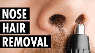 4 Methods for Nose Hair Removal  Getting Rid of Nose Hair  Tiege Hanley [upl. by Arikaahs999]