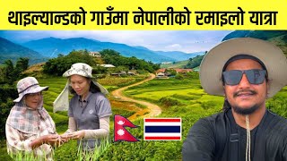 थाइल्यान्डको गाउँमा नेपालीको यात्रा  Thailand to Cambodia  World Tour  Ep06 🇹🇭 [upl. by Enilegna]