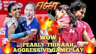 SuperB🇲🇾Pearly TanM Thinaah Aggressive Gameplay With Powerful SMASHWhat A MATCH🔥pearlytan [upl. by Yursa475]