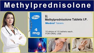 Medrol tablet  Medrol 4 mg uses in Hindi  Methylprednisolone tablet ip 4 mg 16 mg 8 mg uses [upl. by Anilos]