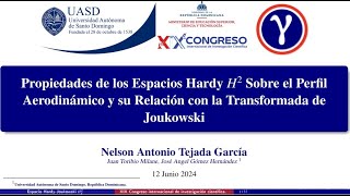 Espacio Hardy H2 Sobre el Perfil Aerodinámico y su Relación con la Transformada de Joukowski [upl. by Introk]