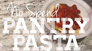 No Spend Pantry Pasta [upl. by Mart]