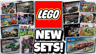 30 NEW LEGO SETS Star Wars Technic Speed Champs Marvel amp MORE [upl. by Casilde820]