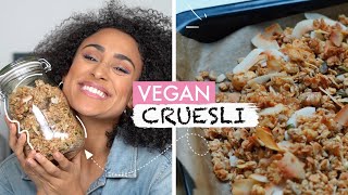 DIY VEGAN CRUESLI  Coeshi Vanderpuye [upl. by Michelina]