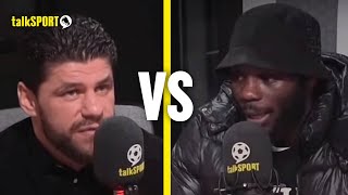 KONGO BEGGED FOR THE FIGHT 😬 Florian Marku tells Chris Kongo he had options  talkSPORT [upl. by Rexford]