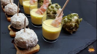 Canapes Gourmet muy FACILES [upl. by Delaney161]