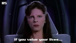 Babylon 5 Remastered  Delenn defends Babylon 5 [upl. by Melina]