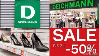 Deichmann 50 Big Sale New Summer collection Bags and shoesJuly 2021 [upl. by Airbmac]