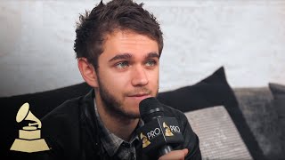 Zedd On Finishing quotClarityquot At The Last Minute  GRAMMYs [upl. by Anikas91]