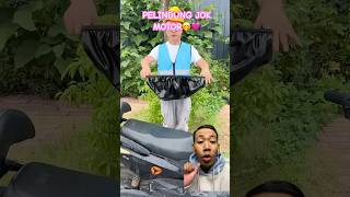 PELINDUNG JOK MOTOR ANTI BASAHfeedshorts goodthing cleaning diy funny comedy [upl. by Rachel]