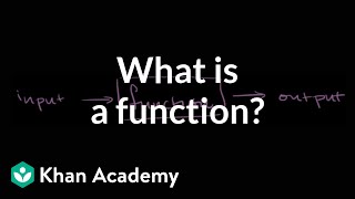 What is a function  Functions and their graphs  Algebra II  Khan Academy [upl. by Knowlton]