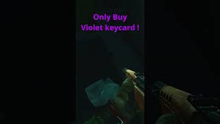 Escape from Tarkov Lab  VIOLET KEYCARD shorts [upl. by Mcmahon947]