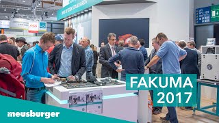 Meusburger bei der Fakuma 2017 [upl. by Ancel]