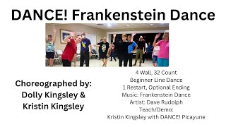 DANCE Frankenstein DanceDemoTeach DANCE PicayuneHappy HalloweenDolly amp Kristin Kingsley [upl. by Dilaw]