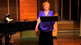 Anna Bartos Soprano sings The Heavenly Banquet by Barber with Sara Sherman Pianist [upl. by Anaibaf967]