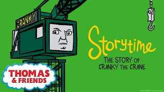 Thomas amp Friends™  The Story of Cranky the Crane  NEW  Story Time  Podcast for Kids [upl. by Idnal]