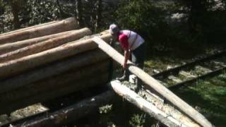 WaldbahnLogging Railway Viseu de Sus 2009  FarRail Tours [upl. by Otilopih]