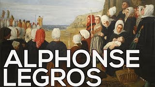 Alphonse Legros A collection of 63 paintings HD [upl. by Haletta611]