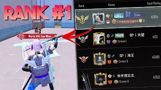 24 Hours to Asia Rank 1  C6S16 Duo Conqueror Gameplay  PUBG Mobile [upl. by Eno]