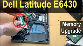 UPGRADE RAM  Dell Latitude E6430 [upl. by Sosthenna]