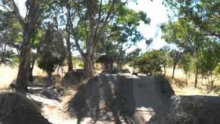 Woodcroft South Australia Dirt Jumps [upl. by Adekahs565]